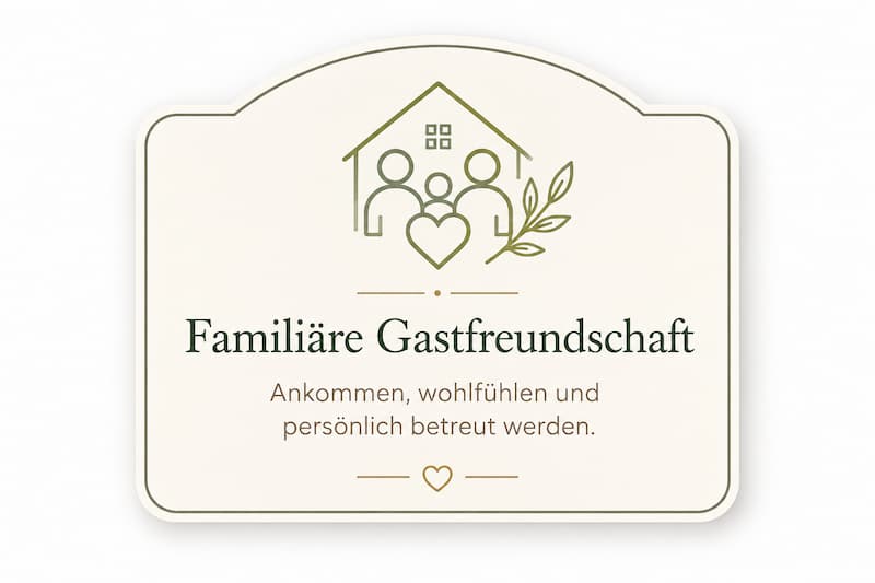 Familiäre Gastfreundschaft